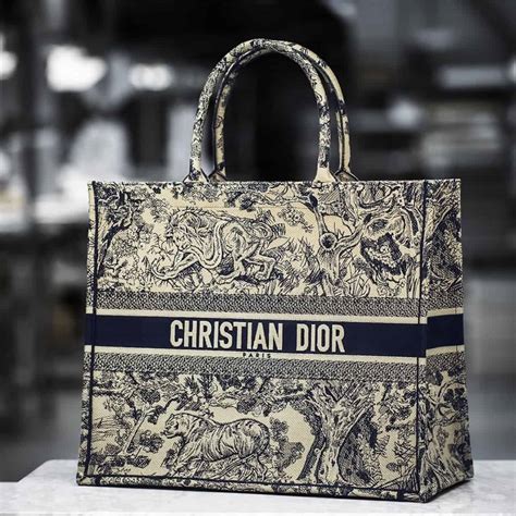 dior book tote custom name|dior tote bag medium size.